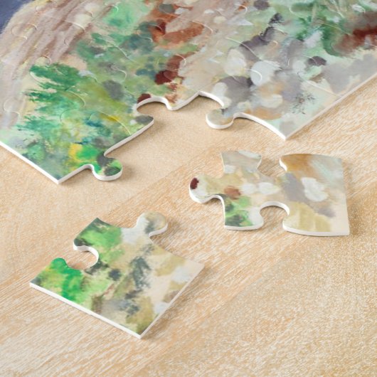 ヴィンテージ1897チャールズナイトによる恐竜の戦い ジグソーパズル (側面)