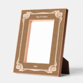 ヴィンテージ1898アールデコまたはアールヌーボー レーザー彫刻フレーム (左)