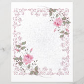 ヴィンテージ1900年代のバラ枠 (裏面)