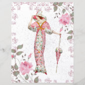 ヴィンテージ1900年代のバラ枠 (正面)