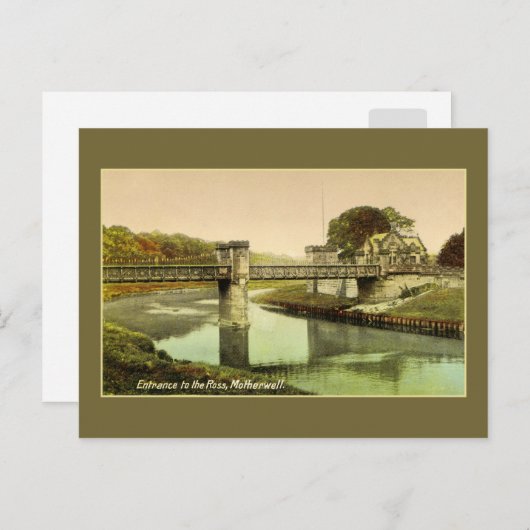 ヴィンテージ1900年代ロスへの入り口、マザーウェル ポストカード (正面/裏面)