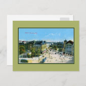 ヴィンテージ1900sベルリンポツダムスクエア ポストカード (正面/裏面)