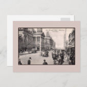 ヴィンテージ1900sメルボルンタウンホール ポストカード (正面/裏面)