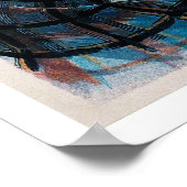 ヴィンテージ1902ゴルフプリント ポスター (角)