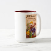 ヴィンテージ1902ハリソン&ソンズ子供部屋秋広告 ツートーンマグカップ (正面右)