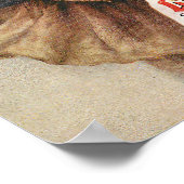 ヴィンテージ1903年黒字広告用ポスター ポスター (角)