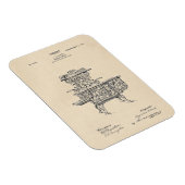 ヴィンテージ1903料理ストーブ特許 マグネット (右側)