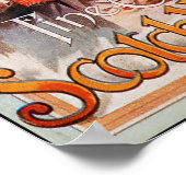 ヴィンテージ1904スコッチウイスキー広告 ポスター (角)