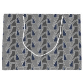 ヴィンテージ1904新しいデコ抽象芸術バイオルブリッチ –  ラージペーパーバッグ (正面)