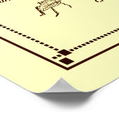 ヴィンテージ1904 Pinocchioの表紙 ポスター (角)