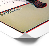 ヴィンテージ1905ゴルファープリント ポスター (角)