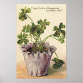 ヴィンテージ1905植物壁ポスター ポスター (正面)