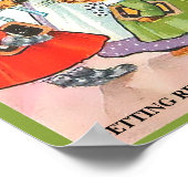 ヴィンテージ1907年コピー準備 ポスター (角)