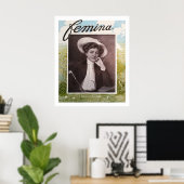 ヴィンテージ1908ゴルフプリント ポスター (ホームオフィス)