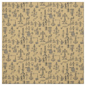 ヴィンテージ1908 Steampunk Shaft Governors ファブリック (見本)