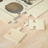 ヴィンテージ1909キノコアートバイアドルフィミロ ジグソーパズル (側面)