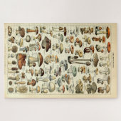 ヴィンテージ1909キノコアートバイアドルフィミロ ジグソーパズル (横)