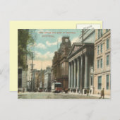 ヴィンテージ1909ダウンタウンモントリオール ポストカード (正面/裏面)