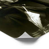 ヴィンテージ1910女性ろうそく立て電話 ポスター (角)