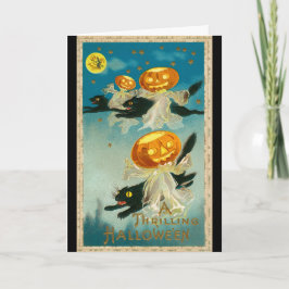 ヴィンテージ1910年のHaloween カード