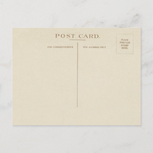 ヴィンテージ1910年代の小さな女の子サンタクリスマスを呼び出し シーズンポストカード (裏面)