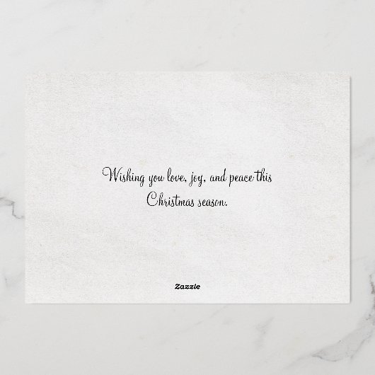 ヴィンテージ1910年代の小さな女の子サンタクリスマスを呼び出し 箔シーズンカード (裏面)