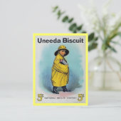ヴィンテージ1910 American Biscuit広告 ポストカード (スタンド正面)