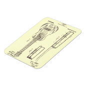 ヴィンテージ1911アコースティックギター特許 マグネット (左側)