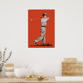 ヴィンテージ1911ゴルフプリント ポスター (キッチン)