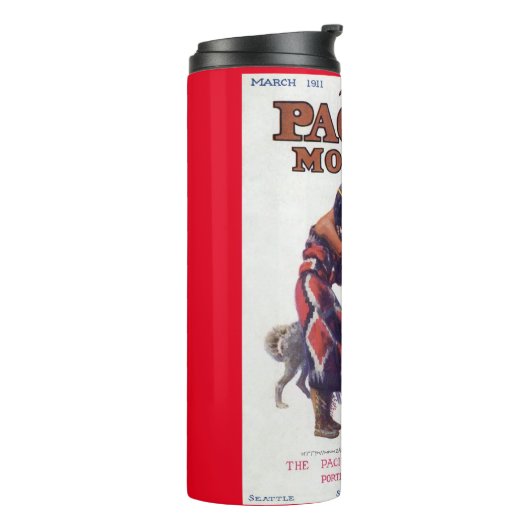 「ヴィンテージ1911年パシフィック月刊誌」 タンブラー (回転左)