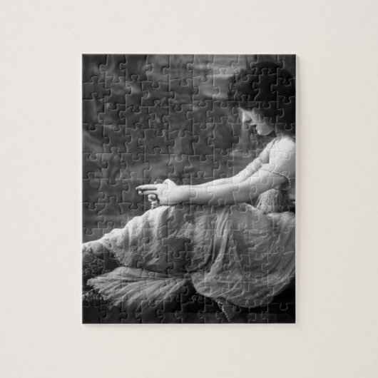 ヴィンテージ1913年のエヴァリンNesbit ジグソーパズル (縦)