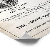 ヴィンテージ1915チックゴルフボールプリント ポスター (角)