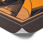 ヴィンテージ1915ブックカバーアート ポスター (角)