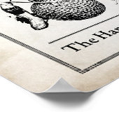 ヴィンテージ1915ブリティッシュメイドゴルフプリント ポスター (角)