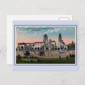 ヴィンテージ1915 Panama California Expoサンディエゴ1 ポストカード (正面/裏面)