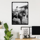 ヴィンテージ1916馬のショー写真 ポスター (ホームオフィス)