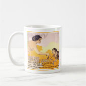 ヴィンテージ1917イタリアンポスター コーヒーマグカップ (左)