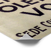 ヴィンテージ1917イタリアンポスター ポスター (角)