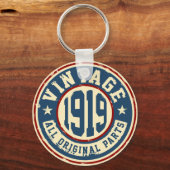 ヴィンテージ1919すべてのオリジナル部品 キーホルダー (正面)