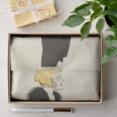 ヴィンテージ1920のフラッパアールデコの分離 薄葉紙 (ギフト)