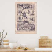 ヴィンテージ1920アルジェリア ポスター (キッチン)