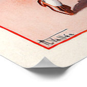 ヴィンテージ1920ズゴフランスのルフプリント ポスター (角)