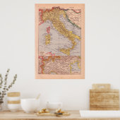 ヴィンテージ1920年イタリア ポスター (キッチン)