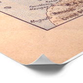 ヴィンテージ1920年ヨーロッパ ポスター (角)