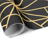 ヴィンテージ1920年代の幾何学模様 ラッピングペーパー (ロールコーナー)