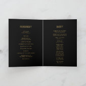 ヴィンテージ1920年代アートデコ幾何学折り畳みプログラム プログラム (内部)