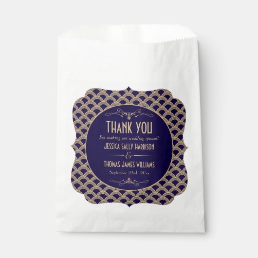 ヴィンテージ1920年代アールデコギャツビー結婚ズコレクション フェイバーバッグ (正面)