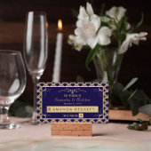 ヴィンテージ1920年代アールデコギャツビー結婚ズコレクション プレイスカード