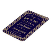 ヴィンテージ1920年代アールデコギャツビー結婚ズコレクション マグネット (左側)