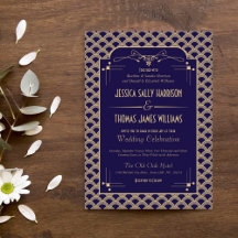 ヴィンテージ1920年代アールデコギャツビー結婚ズコレクション